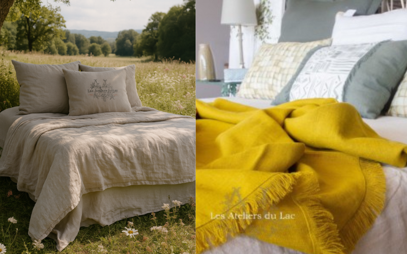 Housse de couette lin